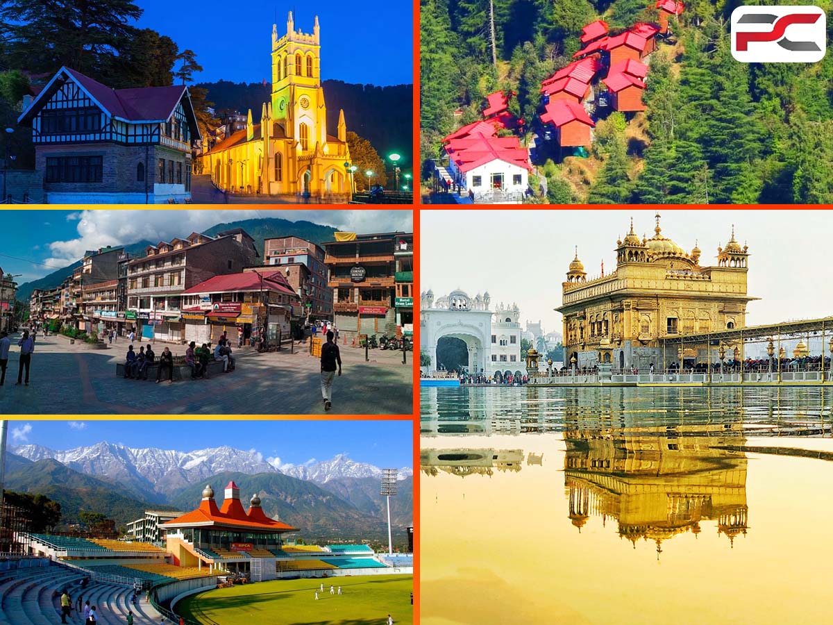 Kalka – Shimla – Kullu – Manali – Dharamshala Himalayan Temple & Valley Circuit (6N/7D)